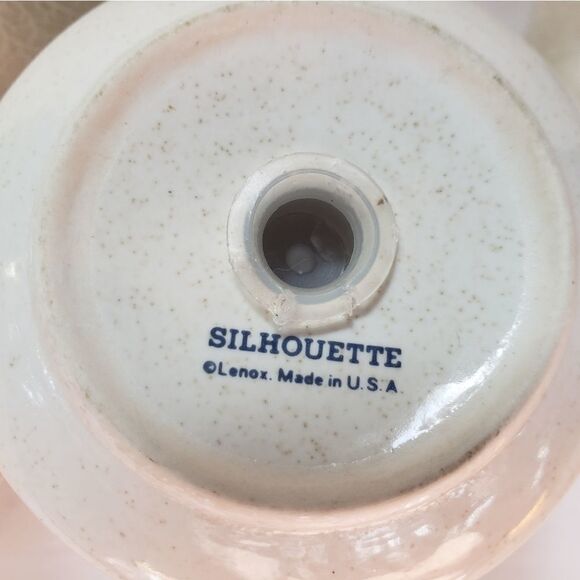 Lenox Temper Ware Silhouette Sugar Bowl & Shakers - Picture 7 of 9